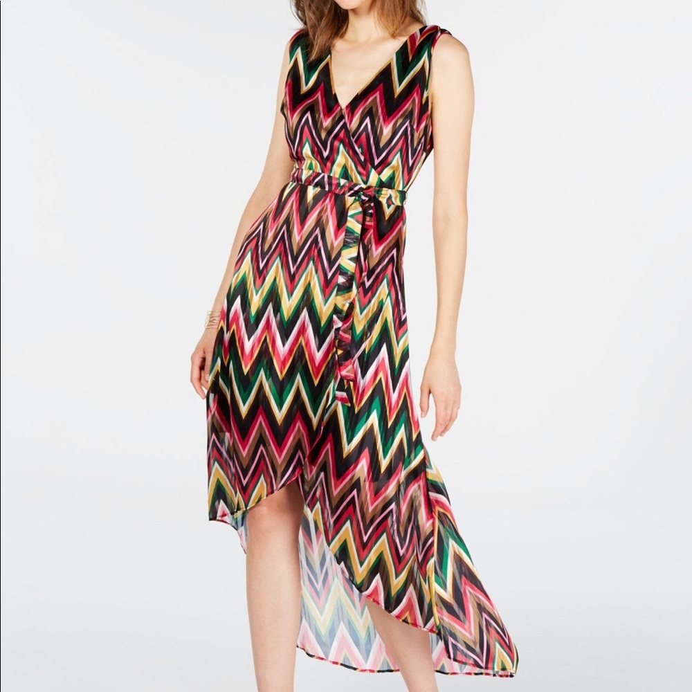 INC International Concepts Chevron Dress NWT New